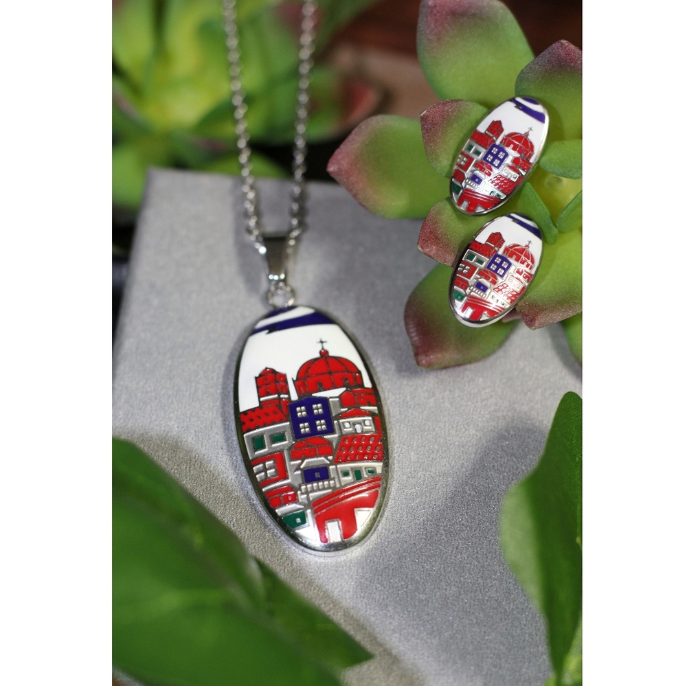 Honduran jewelry set~ Stainless steel